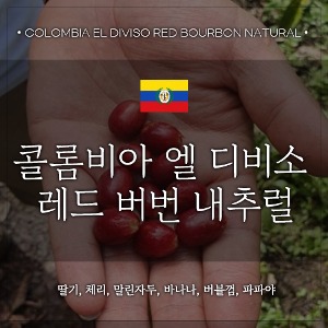 [원두]콜롬비아 엘 디비소 레드 버번 내추럴